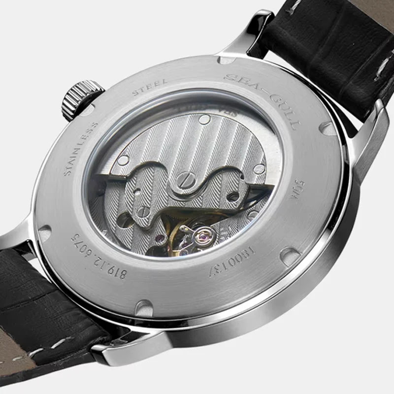 Seagull New Business Watch Men's Mechanical Wristwatches 50m Waterproof