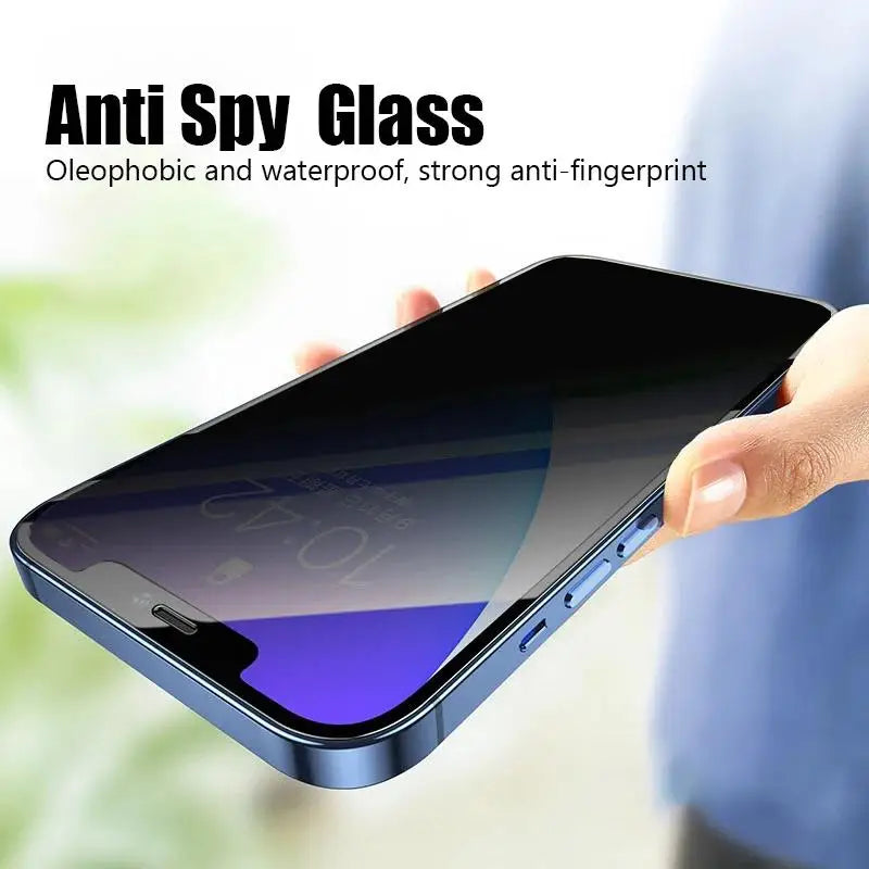 3PCS Anti-Spy Glass for IPhone 17 16 15 14 13 12 11 Pro Max Privacy Screen Protector for IPhone 13Mini 14Plus 14Pro Glass 15 16e
