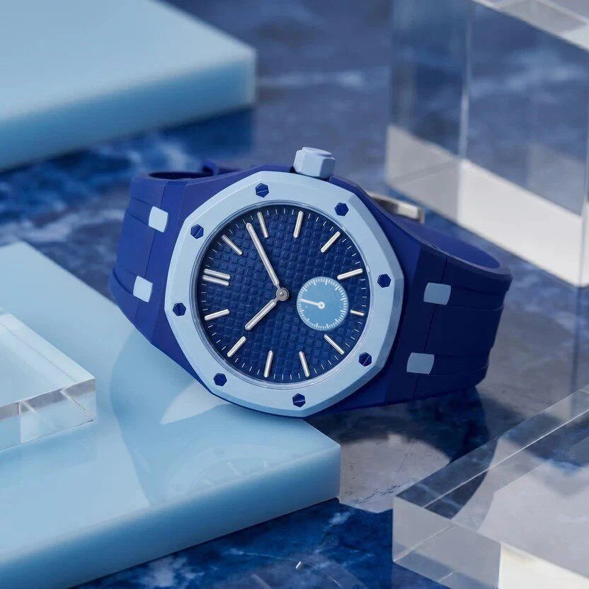 Hot Selling Pocket Quartz Watch Octagonal Pop Style Neck Movement Candy Color Niche Personality Removable Rubber strap Watch