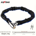 Xunting Bike Chain Lock with Lighter Weight and Stronger Security, Anti-Theft Bicycle Lock for Road Mountain Bikes