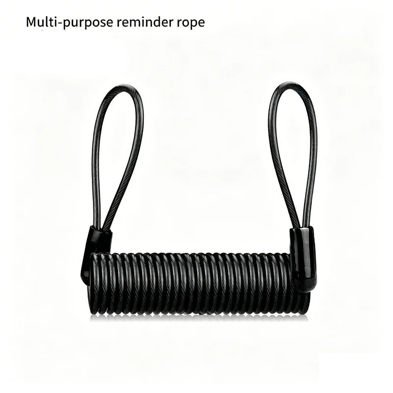 Motorcycle Alarm Disc Lock Anti Theft 110dB Waterproof Motorcycle Disc Brake Lock Aluminum Alloy for Scooter Bike Motor Parts