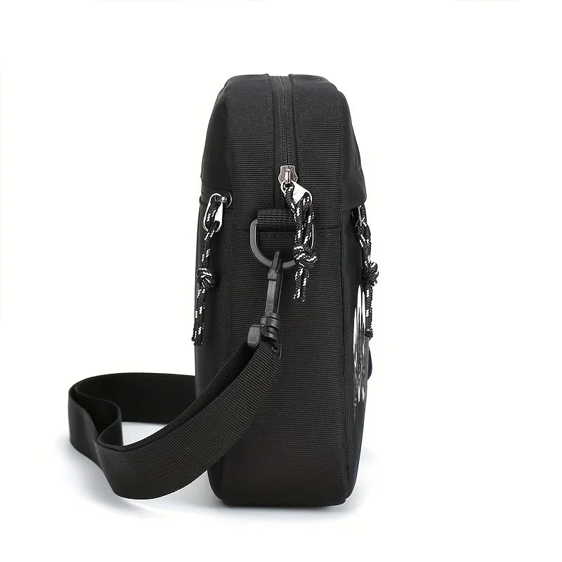 Jesus Cross Print Design Mini Shoulder Bags Men Women