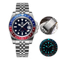 ADDIESDIVE AD2050 Men's GMT Watch Swiss Ronda 515-24 BGW9 Super Luminous 20Bar Waterproof Reloj Quartz Watches