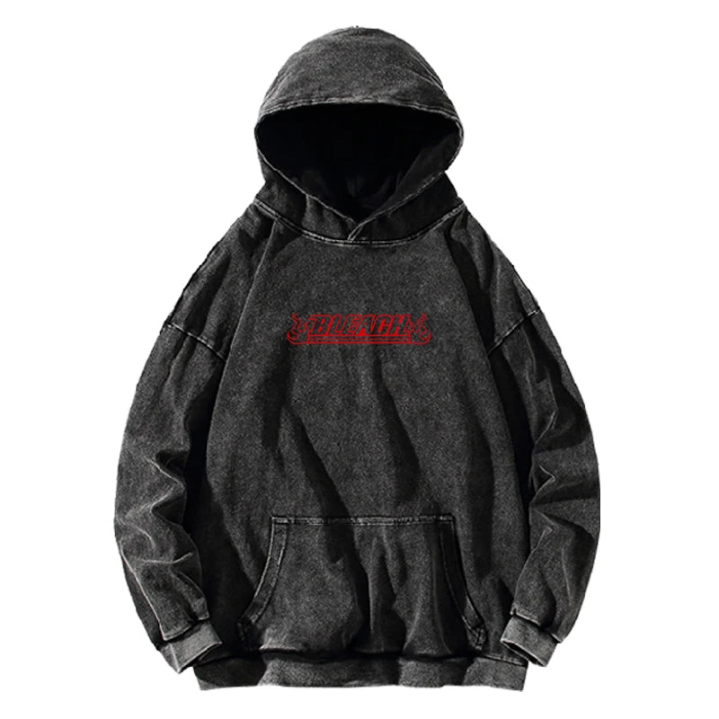 Ichigo Kurosaki BLEACH Manga Graphic Hoodie Vintage