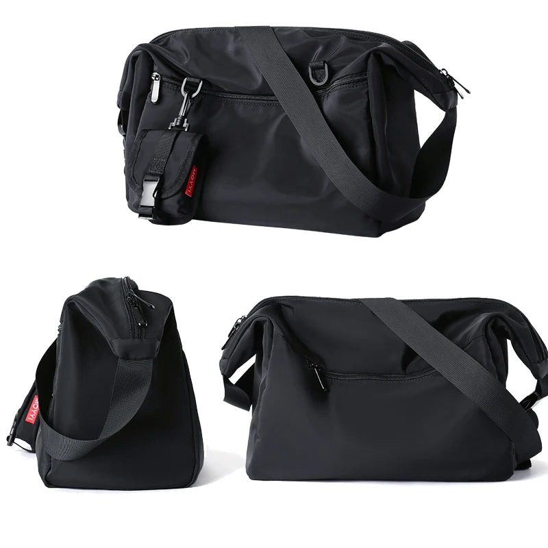 MOYYI INS Korean Style Men Messenger Bags Women Travel Casual Large