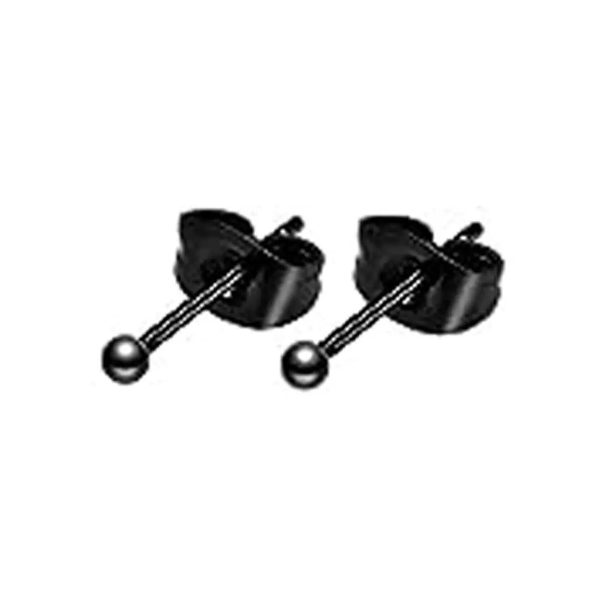 22 piece black men's earring set stainless steel small hug circle earrings cross studs and earrings