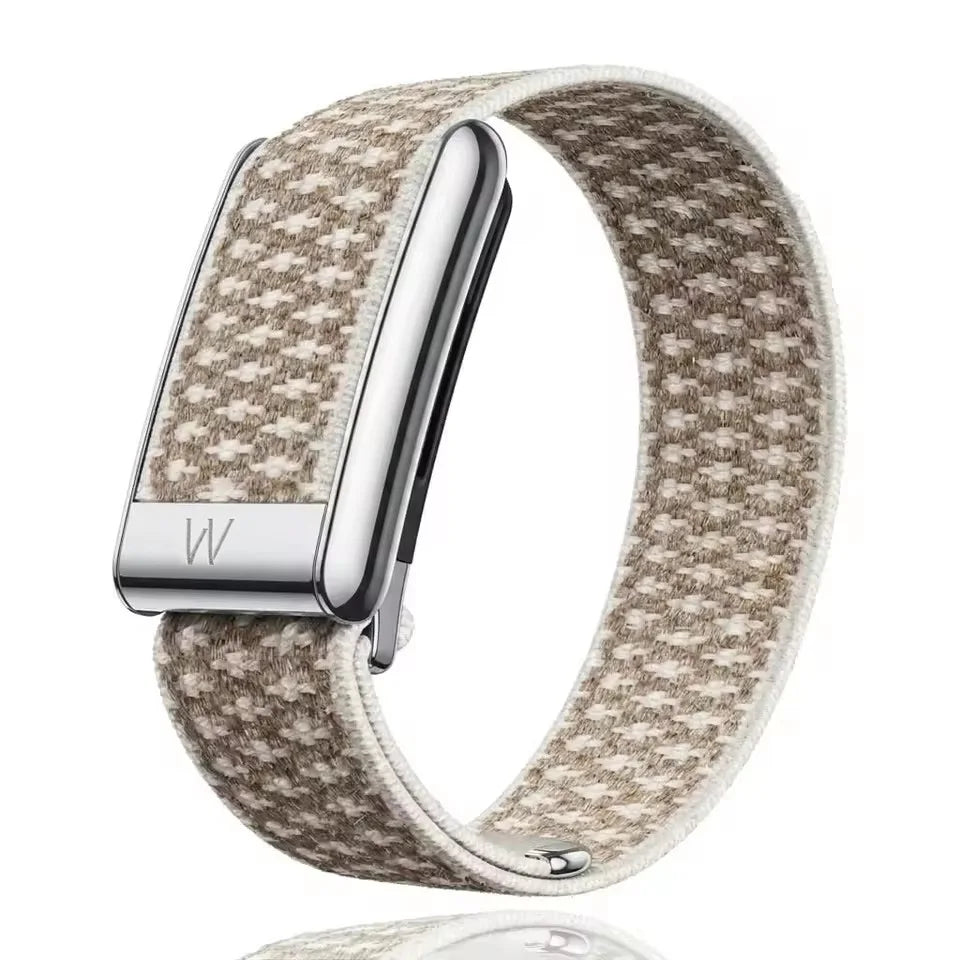 for Whoop 5.0/MG Bracelet Nylon Woven Cashmere Sport Breathable Wristband Fitness Tracker Compatibles for Whoop Life ECG Sangles