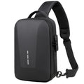 Anti-theft Combination Lock Chest Packs With USB Charging Port